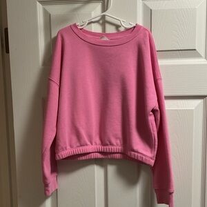 Old Navy Vibrant Pink Crewneck Top
